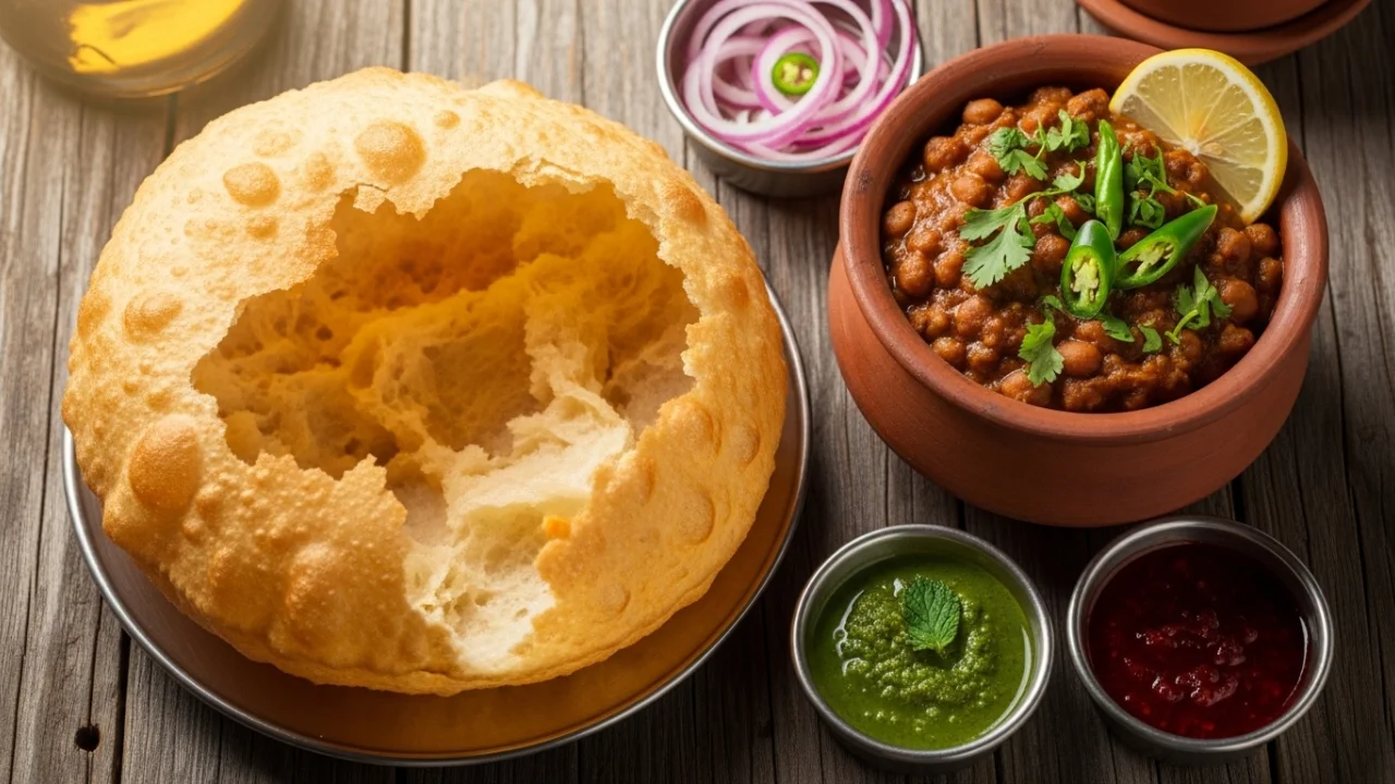 Chole Bhature Recipe Punjabi Style