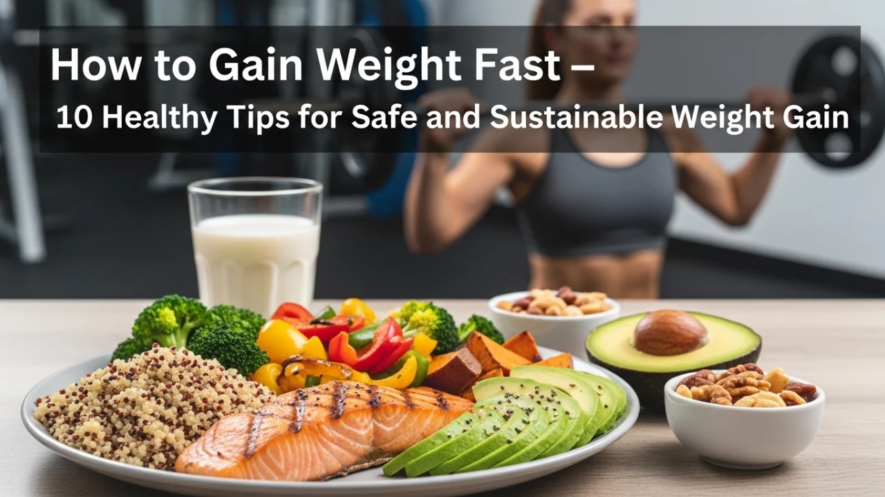 Healthy Weight Gain Tips