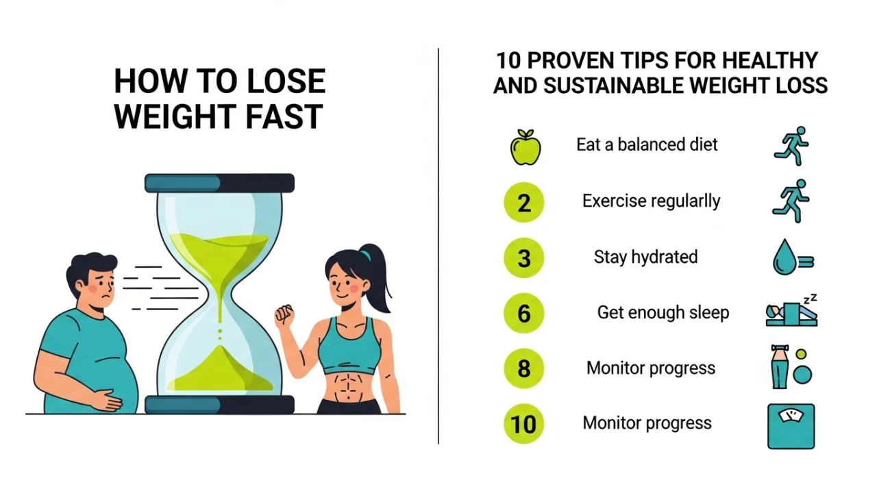 Lose Weight Fast with Healthy Tips