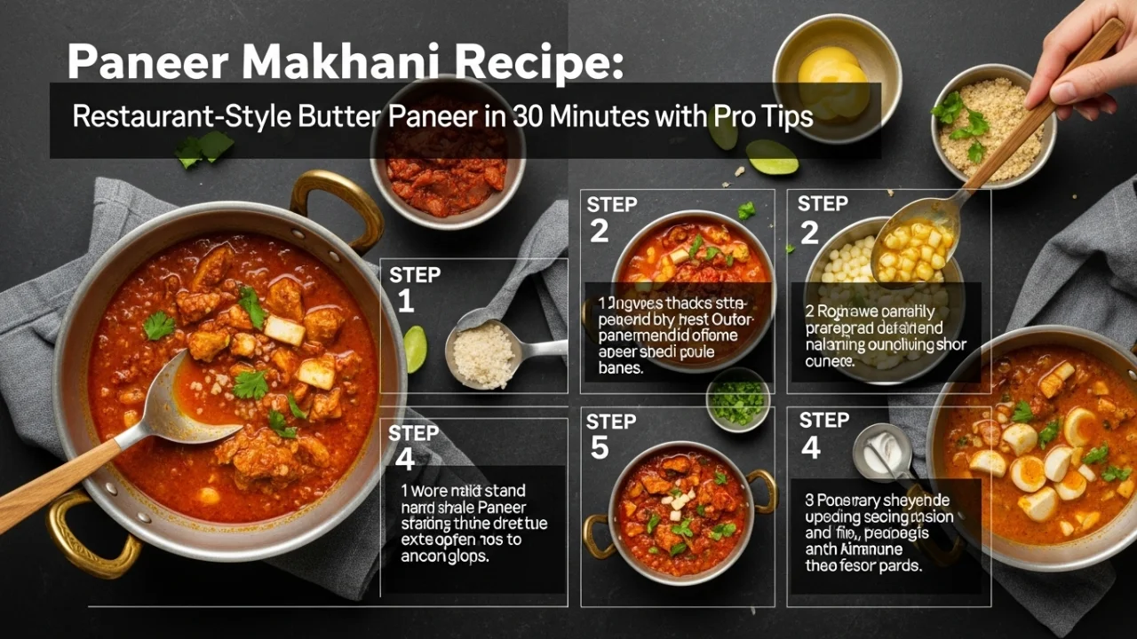 Paneer Makhani Recipe Indian Style